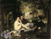 Edouard Manet Le Dejeunersur l'Herbe oil painting